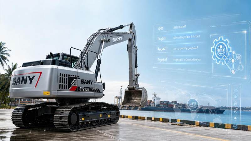 Листинг SANY Heavy Industry в Гонконге стимулирует глобальные институциональные покупки, охват сервисной сети расширяется до 62 стран