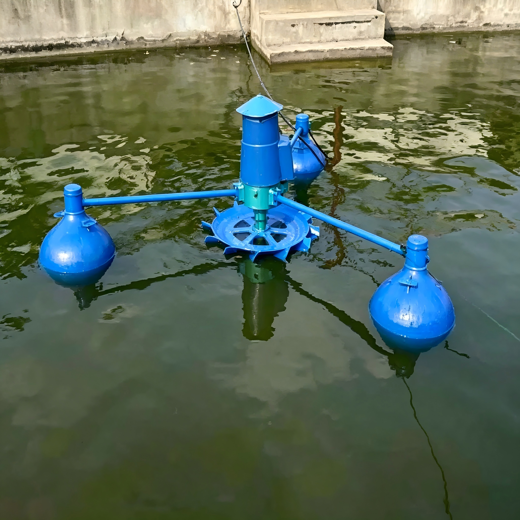 Three Balls Impeller Aerator for Fish Farming