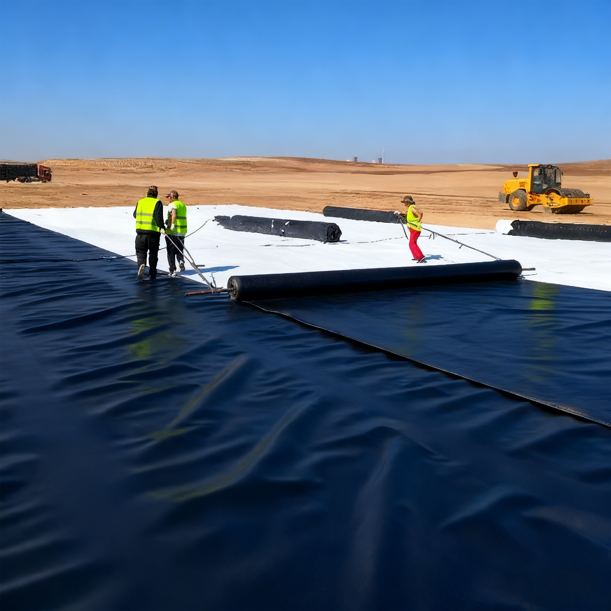 Discount price 1Mm 2Mm Hdpe Pvc Ldpe Geomembrane For pond liner dam lining