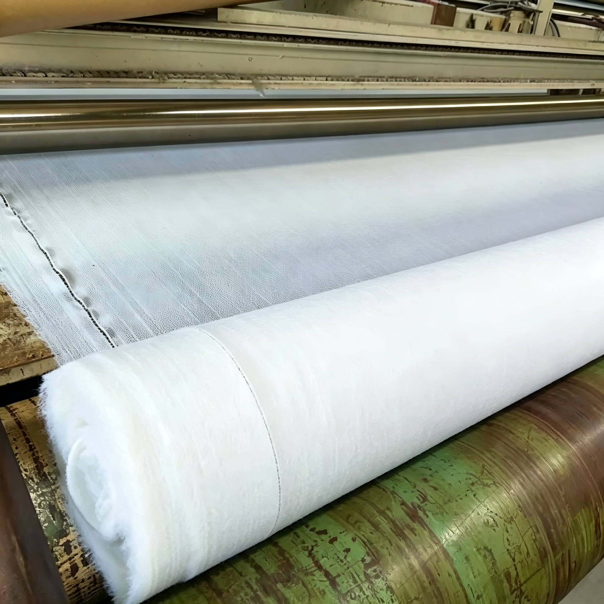 100% Polyester Continus Long Fiber Needle Punched Nonwoven Geotextile Fabric for Sand Filtration, Pavement Reinforcement