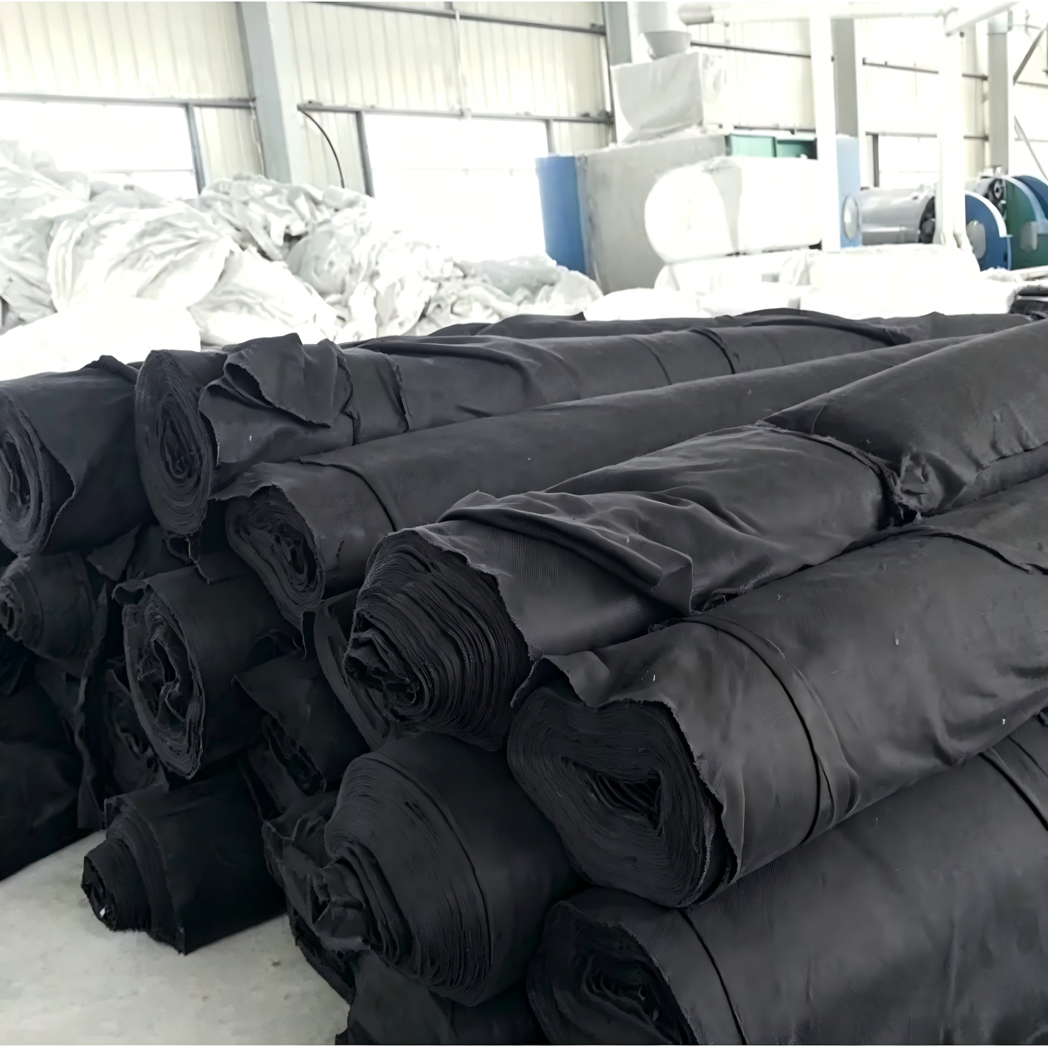 Black/White/Grey Polyester/Polypropylene Filament Spunbonded/Staple Fiber Needle Punched Nonwoven Geotextile for Farmland Reclamation
