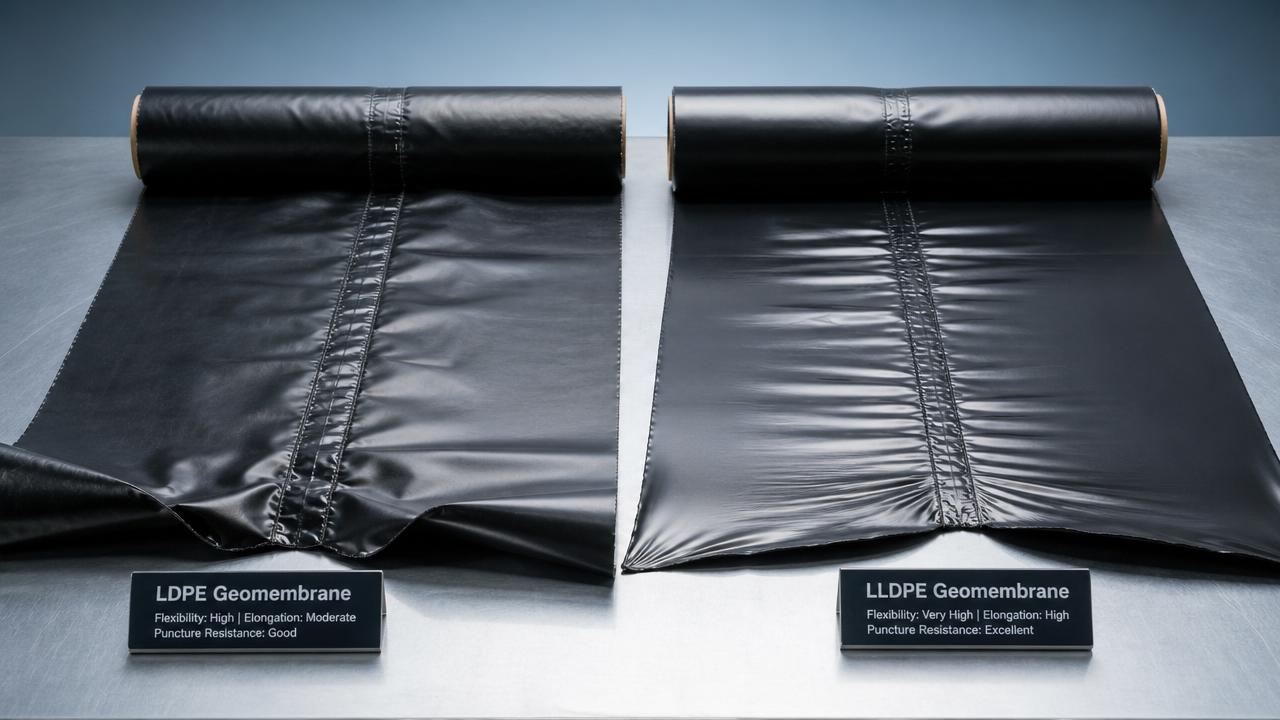 LDPE vs LLDPE Geomembrane: Key Performance Differences