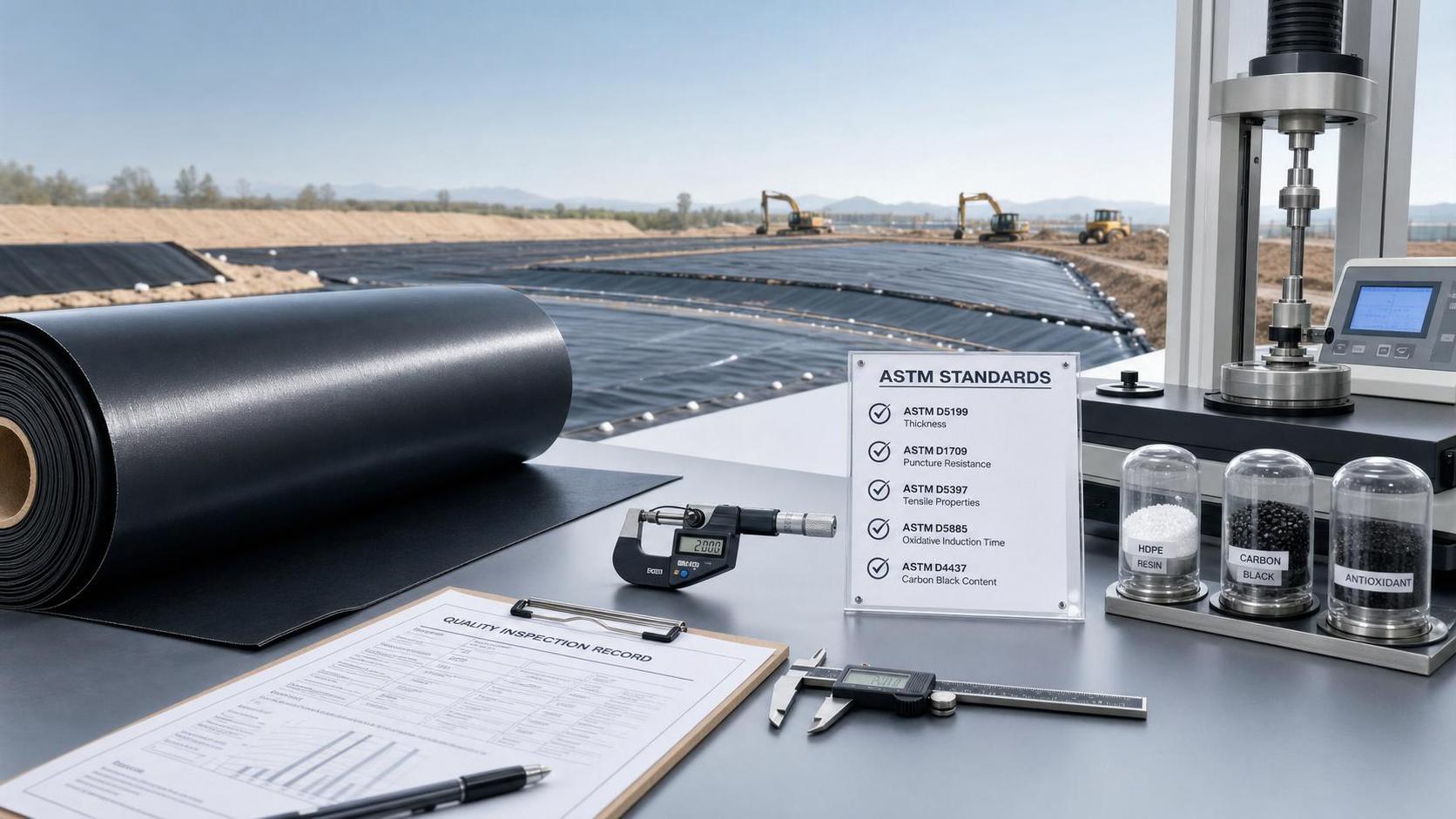 ASTM Geomembrane Standards Explained: What Buyers Should Verify Before Ordering