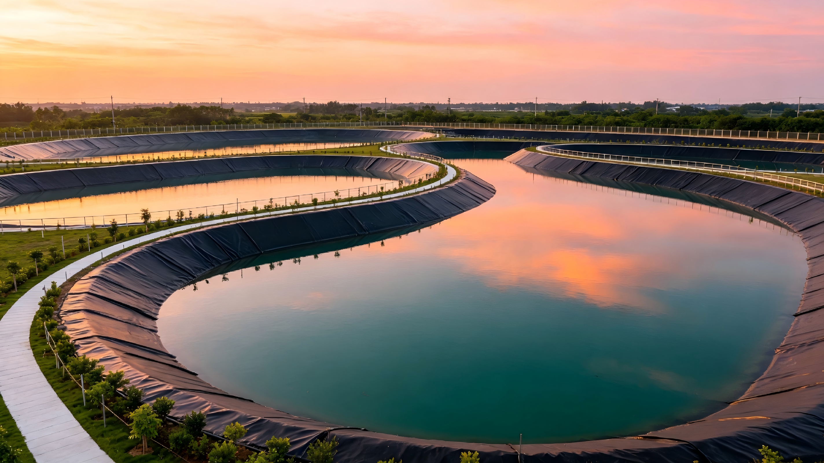 HDPE Pond Liner For Artificial Lake