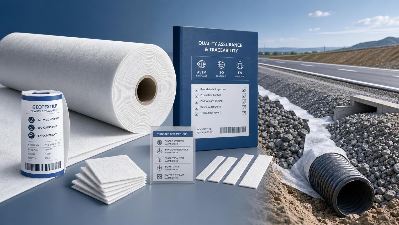 Which Geotextile Standards Matter Most for Compliance in Public Works Projects?