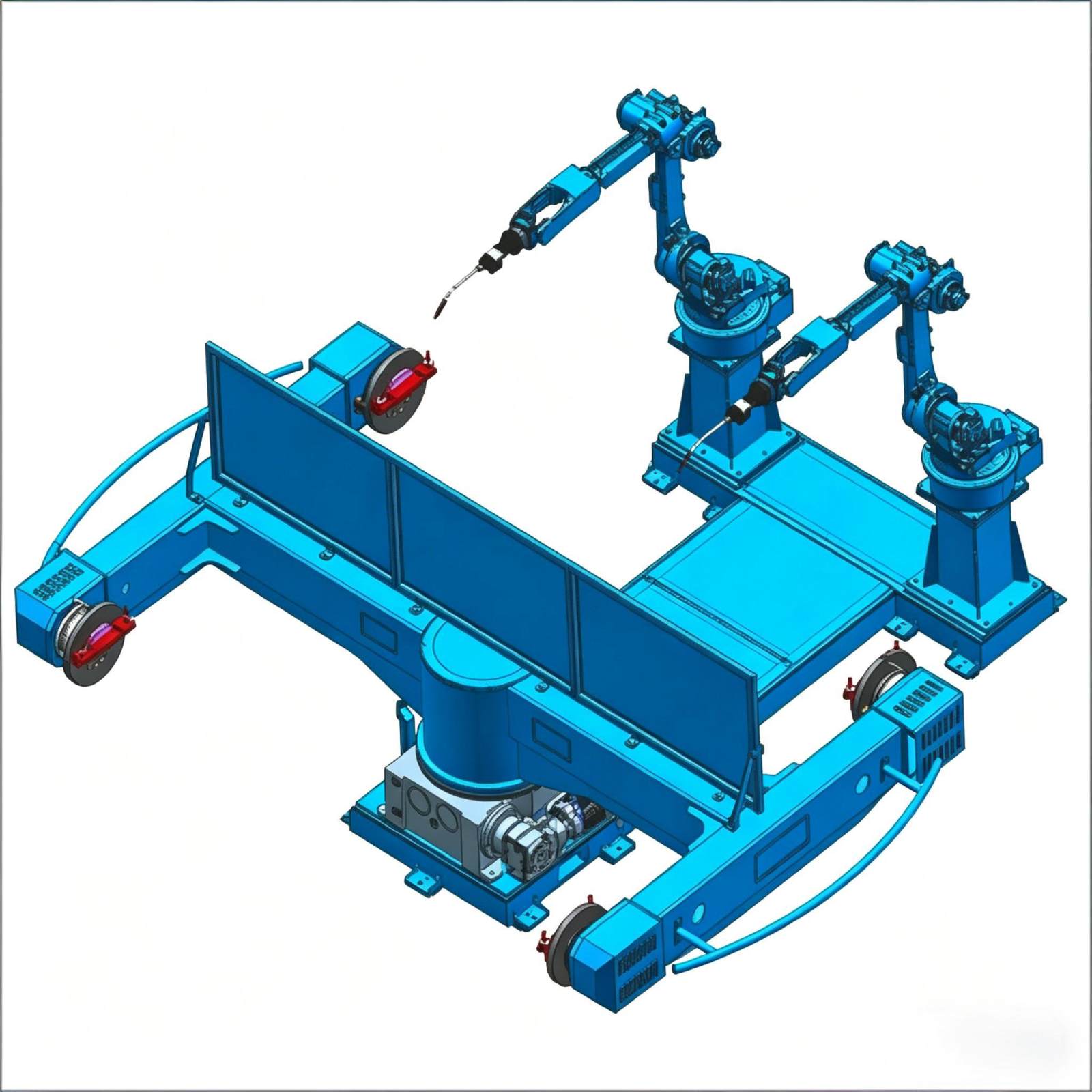 3-Axis Horizontal Tilting Positioner