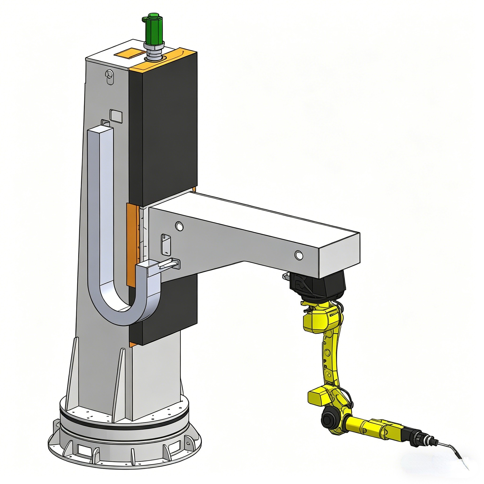 Rotary Lifting C-Type Support