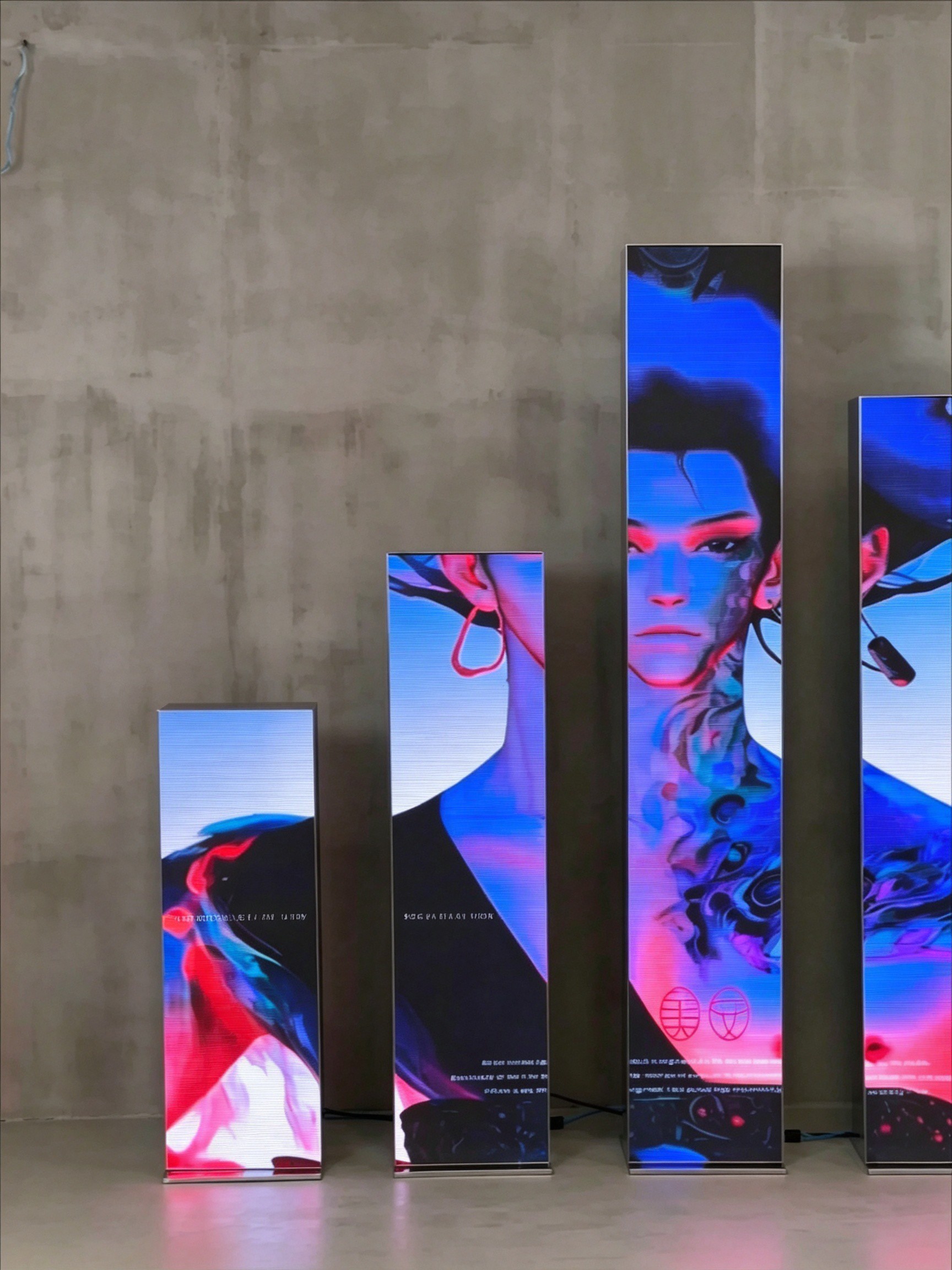 Matrix Pillar Screen
