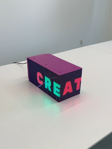 Three Sided Side Screen Display