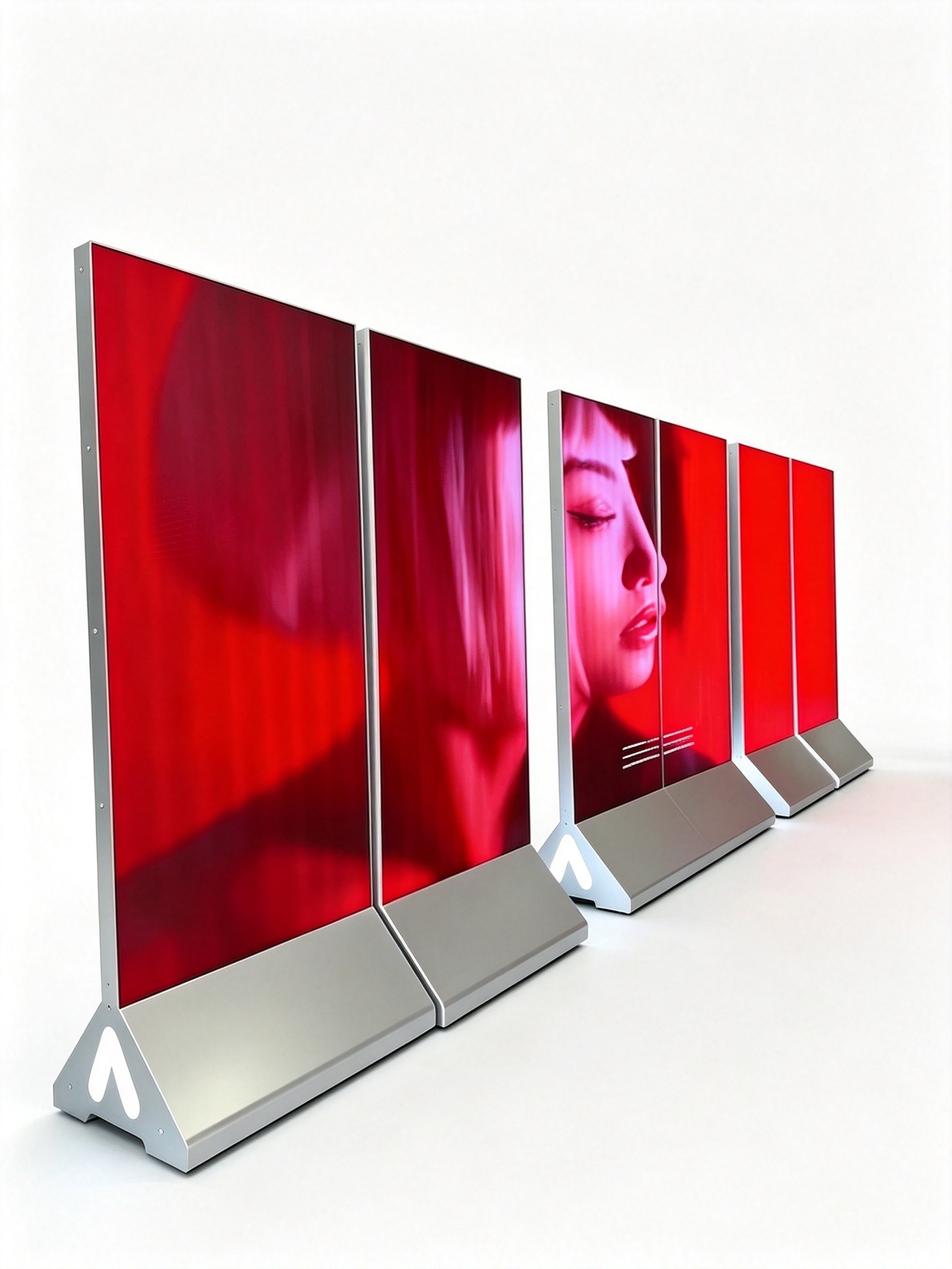 Slanted Floorstanding Poster Screen