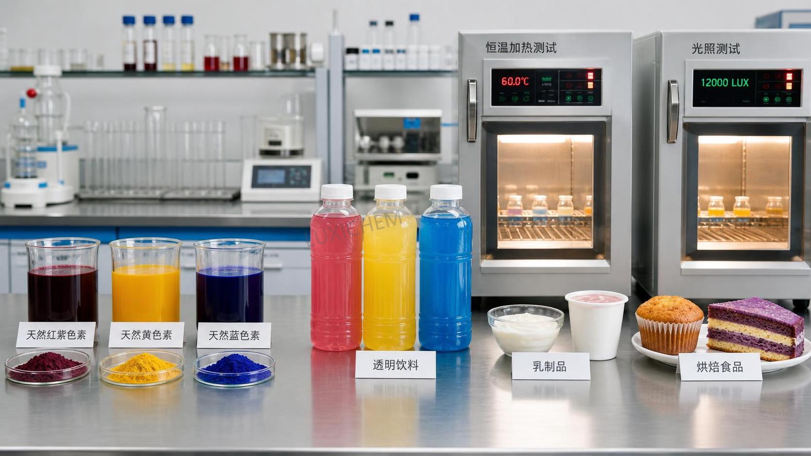 Natural Pigments for Food Processing: Color Stability by Application