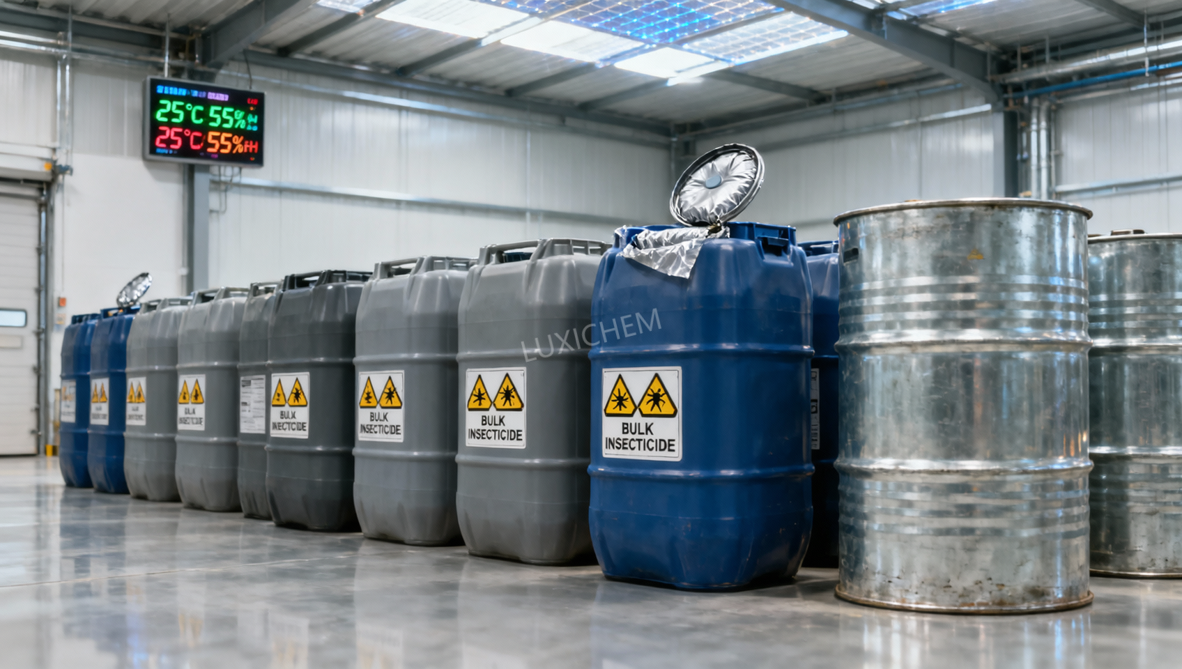 Guía de compra de insecticidas a granel: MOQ, opciones de embalaje, requisitos de almacenamiento y protocolos de validación de vida útil