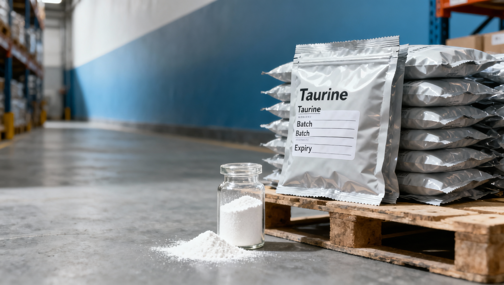 Compra de taurina en polvo a granel: cómo equilibrar la cantidad mínima de pedido, la vida útil y el inventario