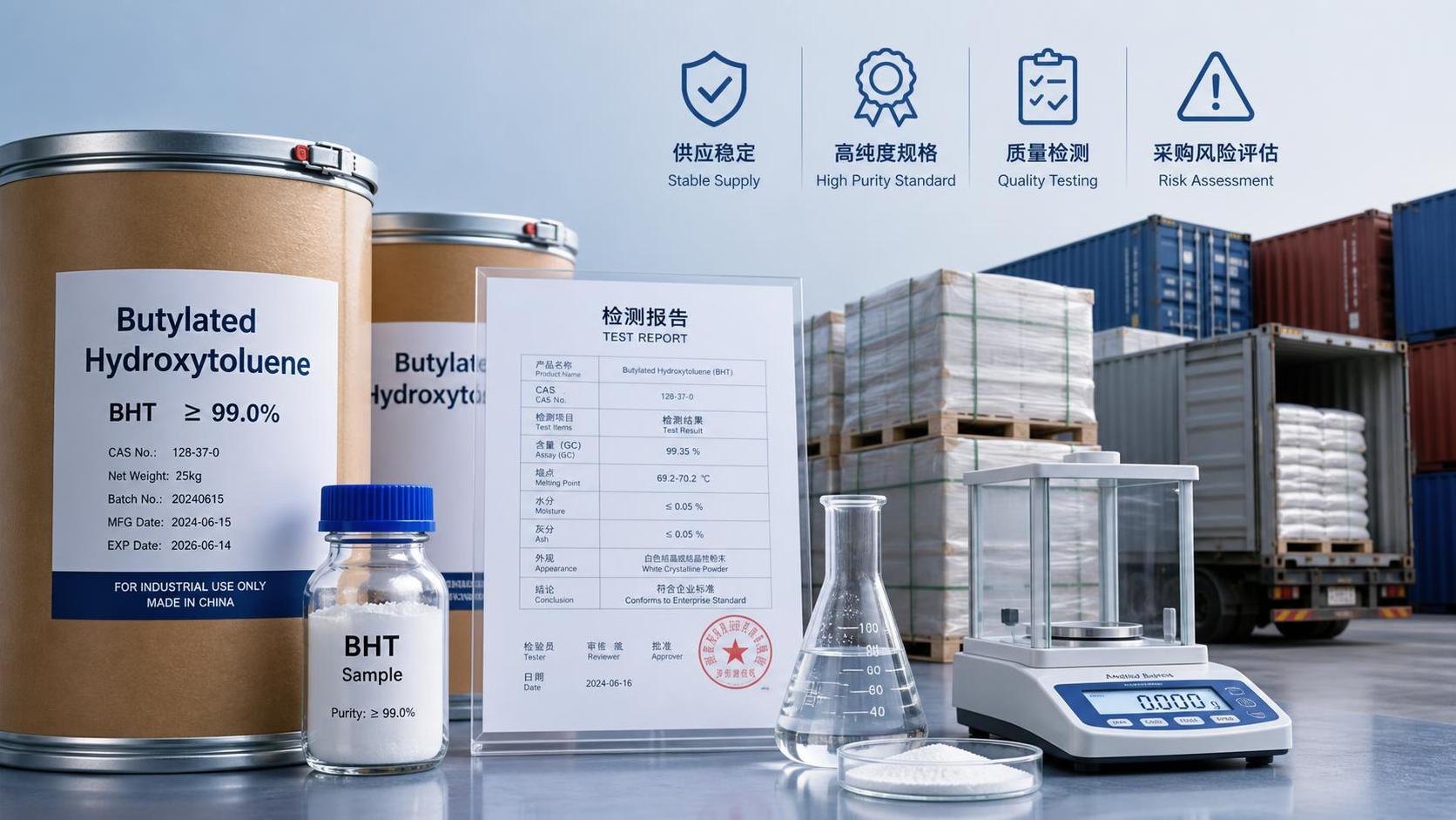 Butylated Hydroxytoluene Price Drivers: Supply, Purity, and Purchasing Risk Factors