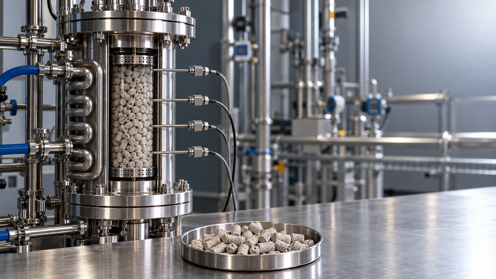 Scaling Up Chemical Catalysts: Heat and Mass Transfer Limits to Check