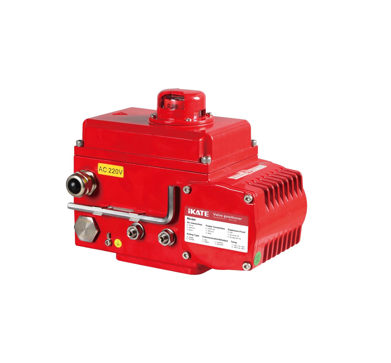 EO Basic Type Quarter-Turn Electric Actuator