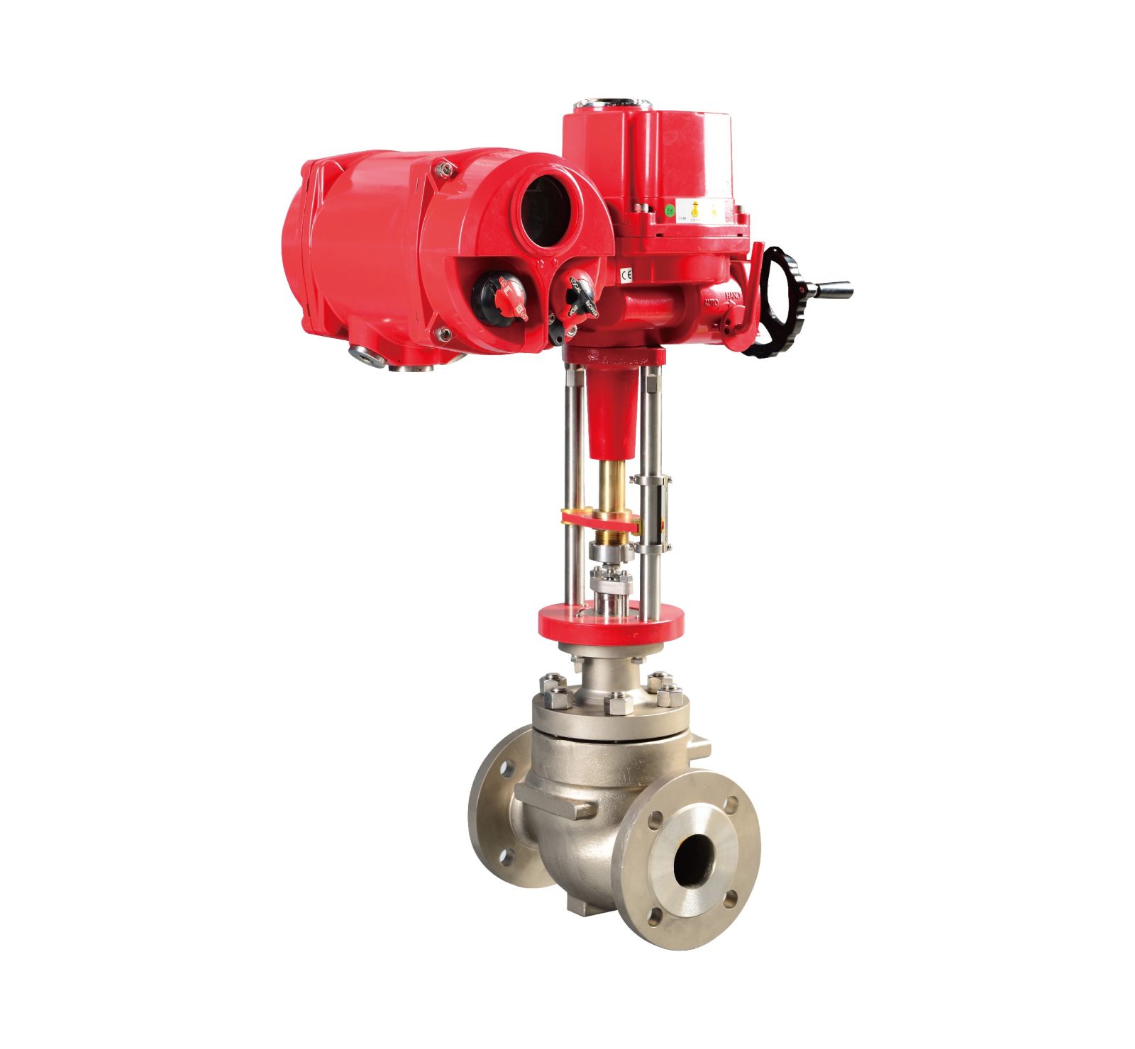Single-seat control valve