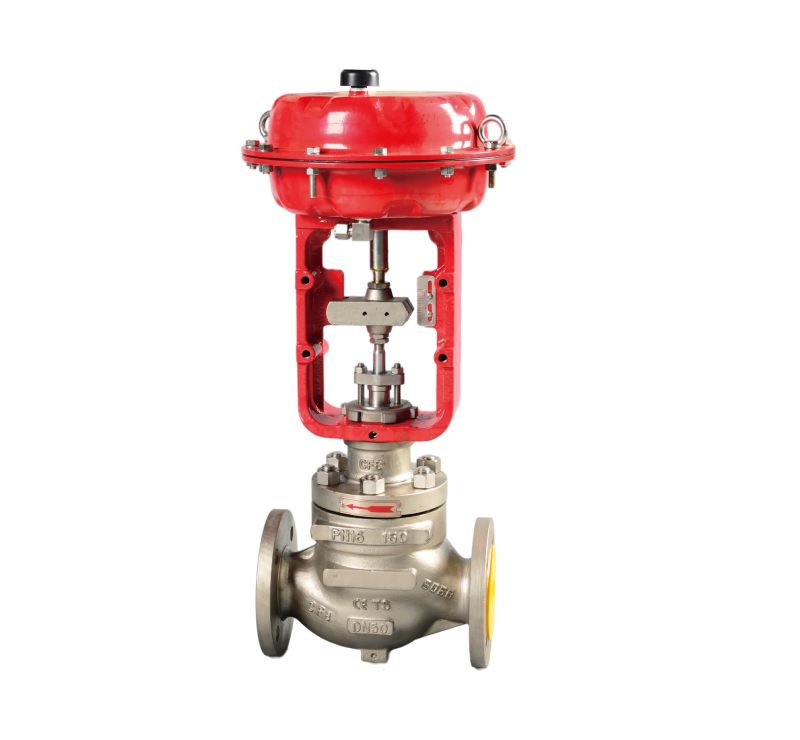 Single-seat control valve