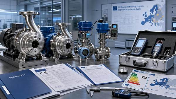 EU to Upgrade Energy Efficiency Labeling Requirements for Industrial Pumps and Valves Starting in July