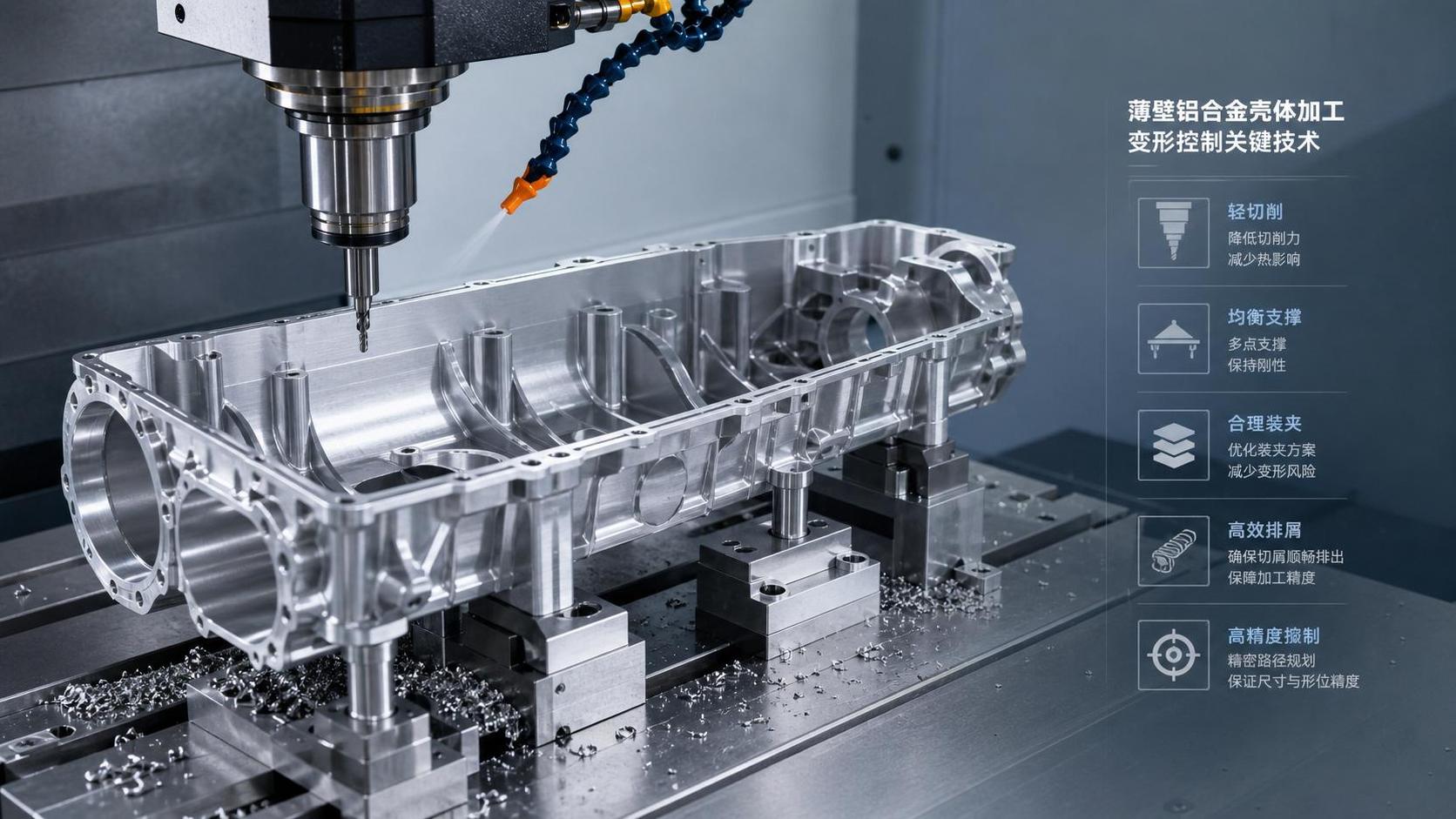 CNC Milling for Thin Walls: How to Prevent Deformation