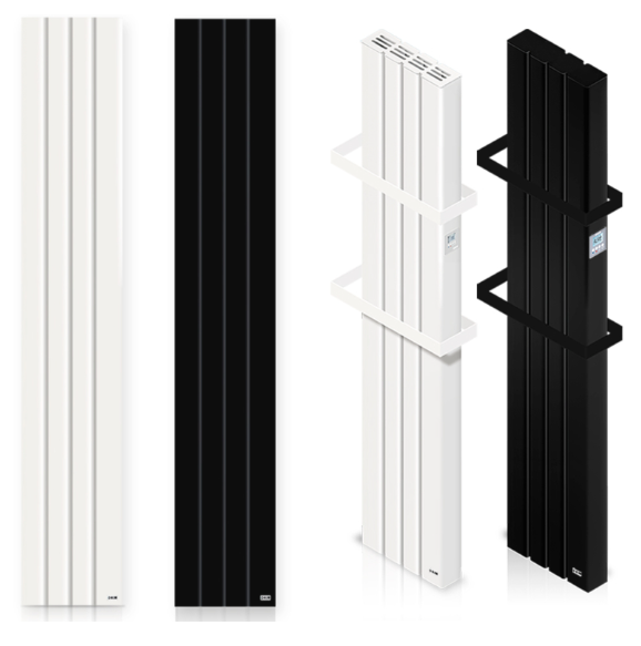 Ceramic WiFi controlled radiator/towel rail, without smartbox