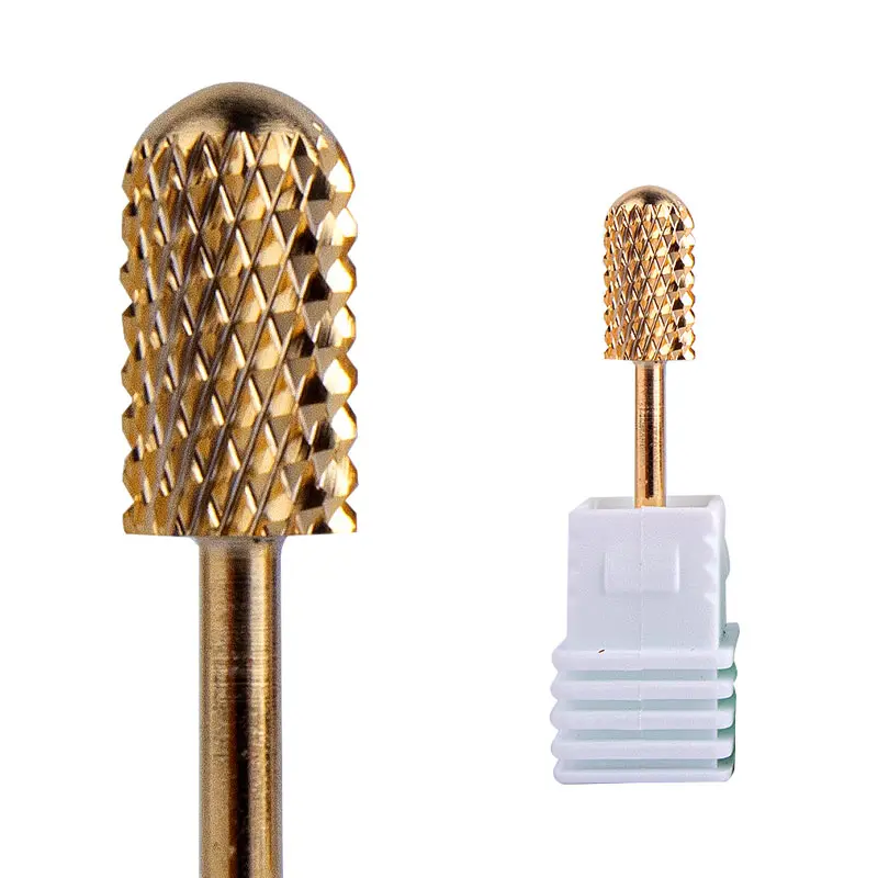 Tungsten Carbide Large Barrel Smooth Top Nail Drill Bits