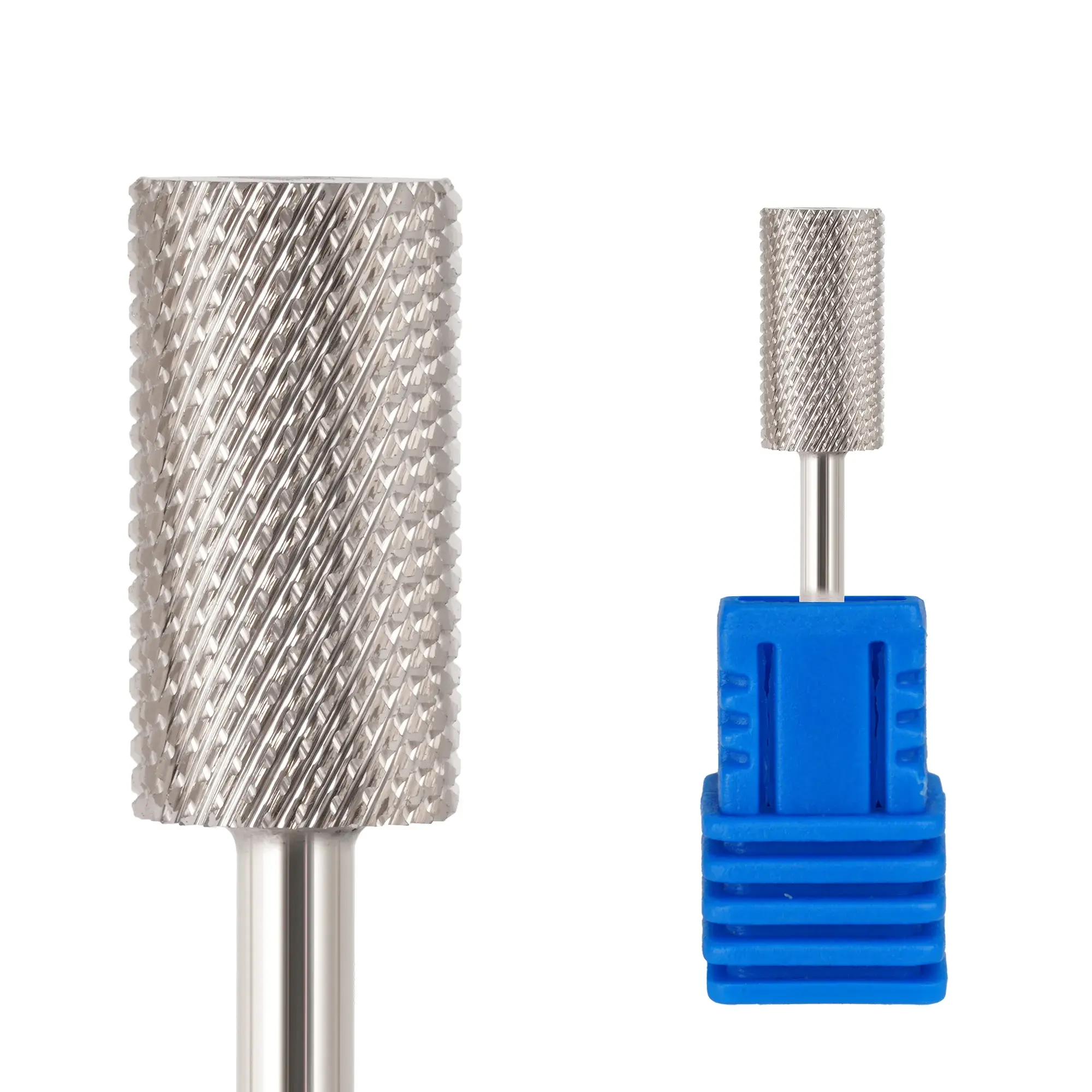 Cylinder Cuticle Nail Drill Bits Russian Manicure