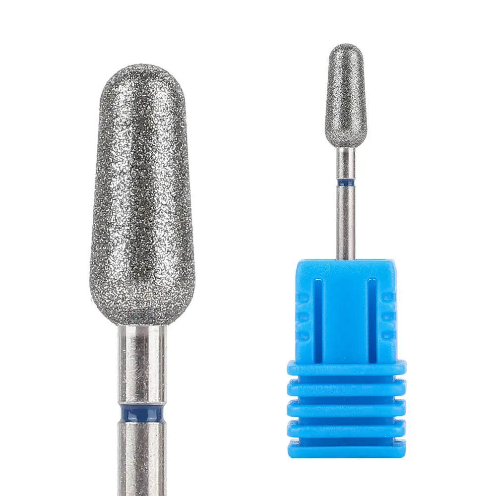 Peanut-Shaped Universal Electroplating Diamond Cuticle Nail Bit