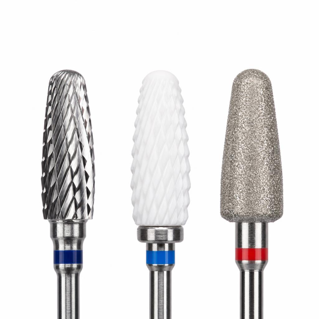 Why Material Matters: A Deep Dive into Nail Drill Bit Compositions