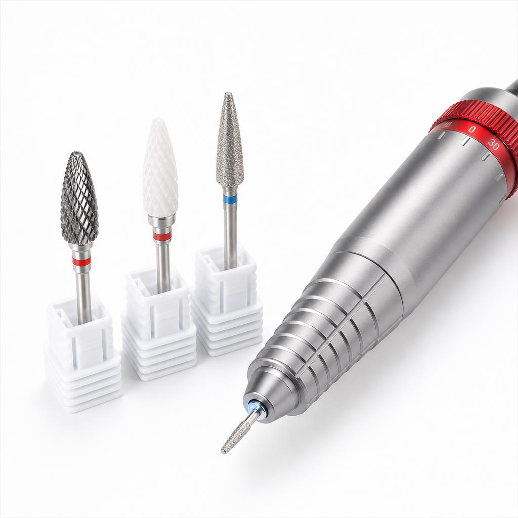 Speed, Pressure, and Grit: How to Safely Handle Professional Nail Bits