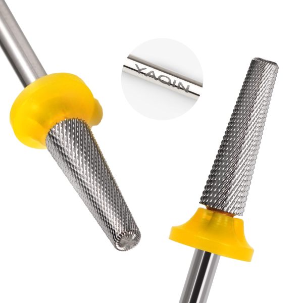 5 in 1 Nail Drill Bits Two-way Carbide Stainless Steel Professional Podiatry Chiropody Pedicure Manicure Drill Bit