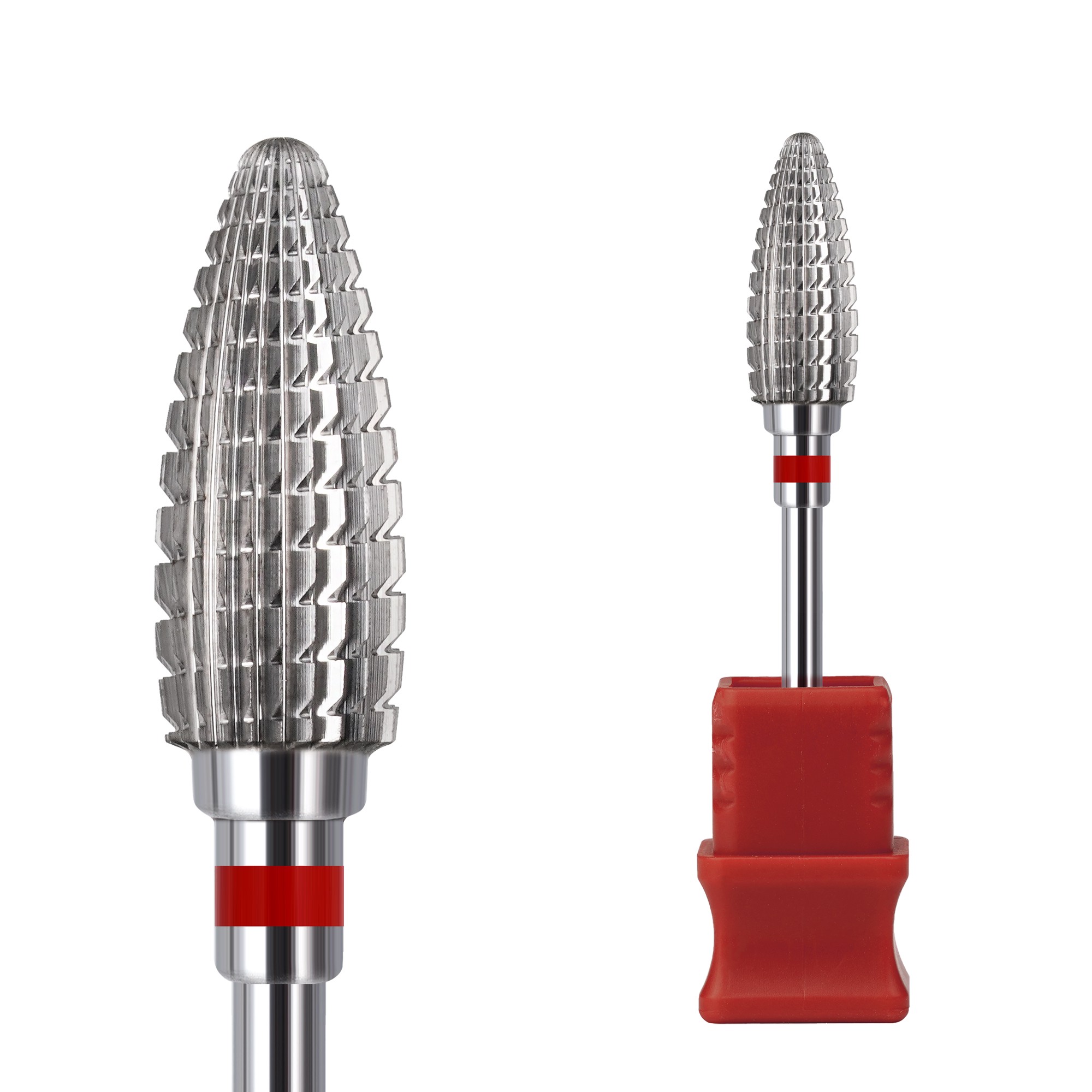 High Quality Carbide Nail Drill Bits Super Long 5 in 1 Electric Manicure Grinding Burr SC Barrel Tungsten Carbide Bit for Nail