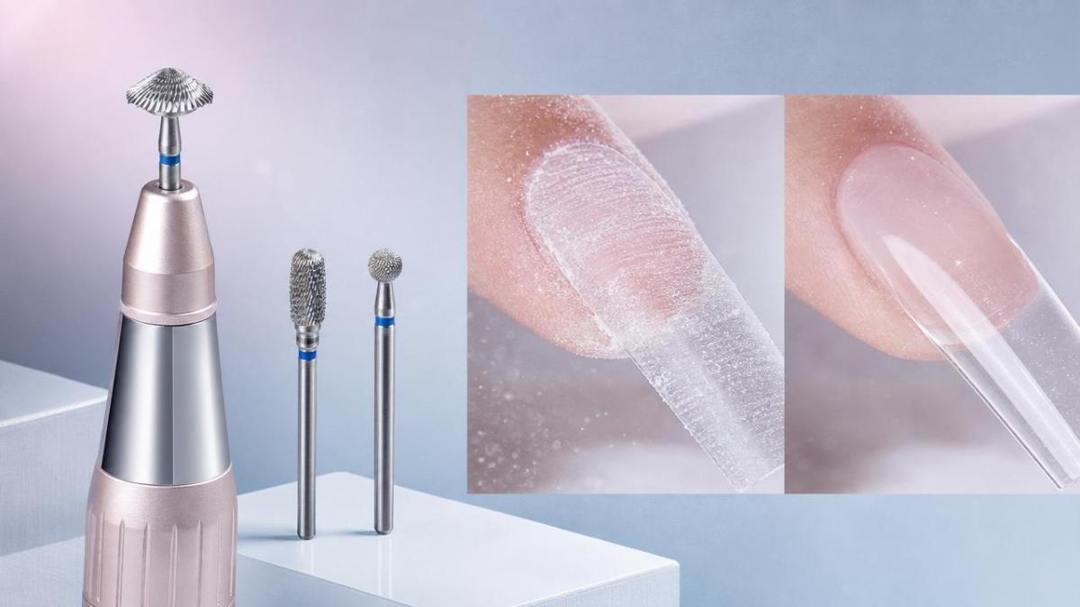How to Remove Thick Gel Faster With Electric Drill Manicure Bits How to Remove Thick Gel Faster With Electric Drill Manicure Bits