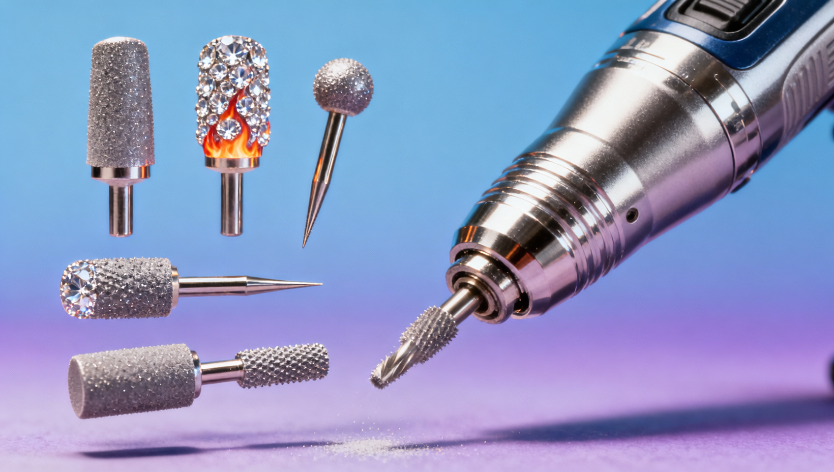 Diamond Nail Drill Bit Uses, Grit Options, and Common Mistakes