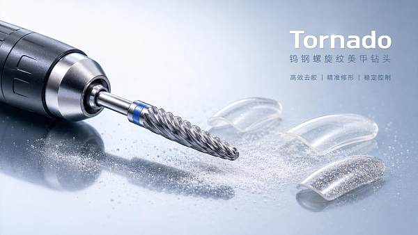 Carbide Nail Drill Bit Tornado: Speed and Control