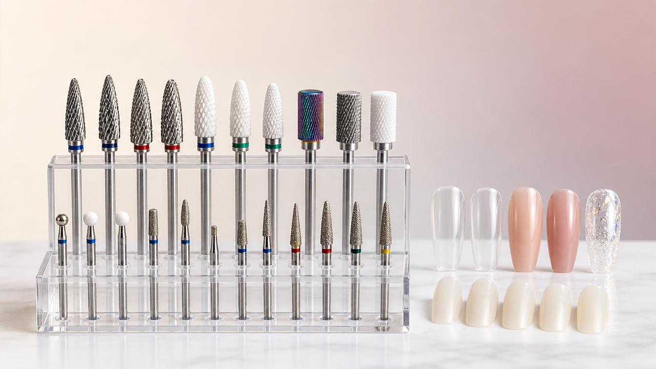 How to Choose a Professional Nail Drill Bit Set for Acrylic, Gel, and Natural Nails How to Choose a Professional Nail Drill Bit Set for Acrylic, Gel, and Natural Nails