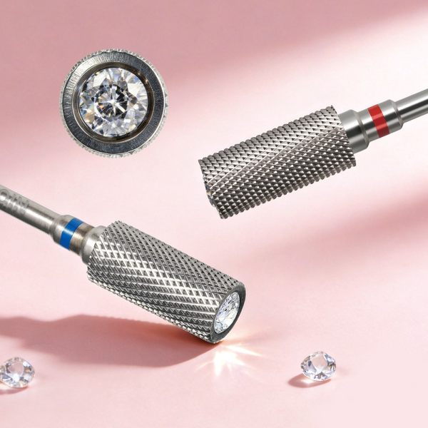 Nail Supplier Manicure Art Carbide Drill Bits Set Sharp 5XC Nail Drill Bit Tungsten Drill Bits for Nail Gel Cuticle Take Off