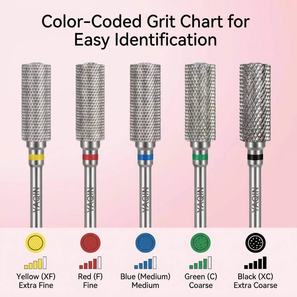 electric nail file Nail Drill Bit  carbide nail drill bits Tungsten Carbide Nail Drill Bit