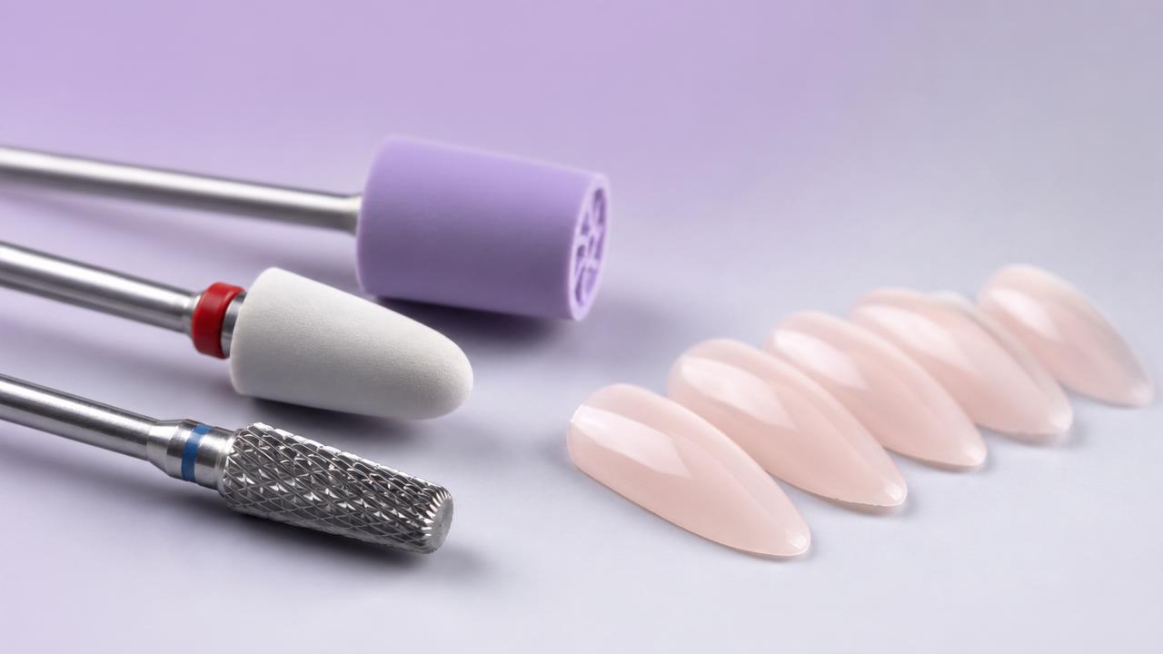 When to Use a Silicone Nail Drill Bit in the Finishing Step When to Use a Silicone Nail Drill Bit in the Finishing Step