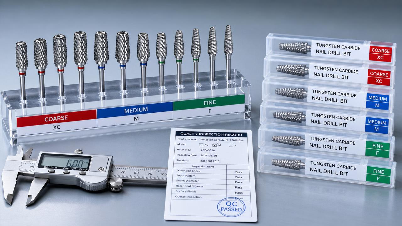 China Nail Drill Bit: How to Judge Export Quality