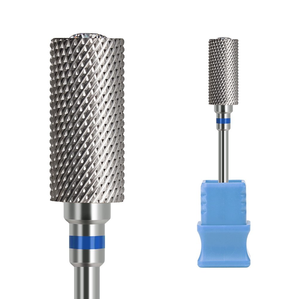 High Quality Tungsten Carbide Nail Drill Bits Bidirectional Super Long Gel Nail Polish Cuticle Nail Drill Bits