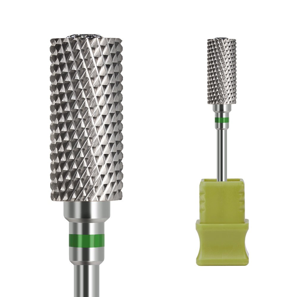 High Quality Tungsten Carbide Nail Drill Bits Bidirectional Super Long Gel Nail Polish Cuticle Nail Drill Bits