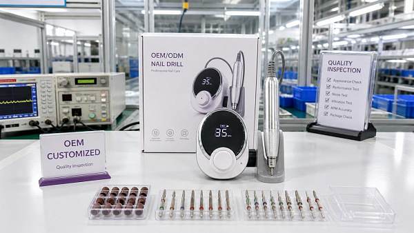 What to check before choosing an electric nail file factory for OEM orders