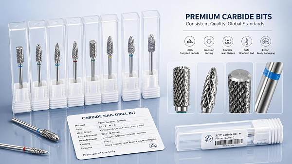 What to check before choosing a nail drill bit supplier in Russia