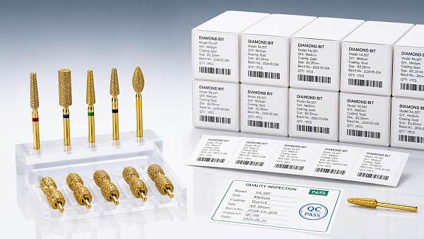 How to verify product consistency from a nail drill bit supplier in France