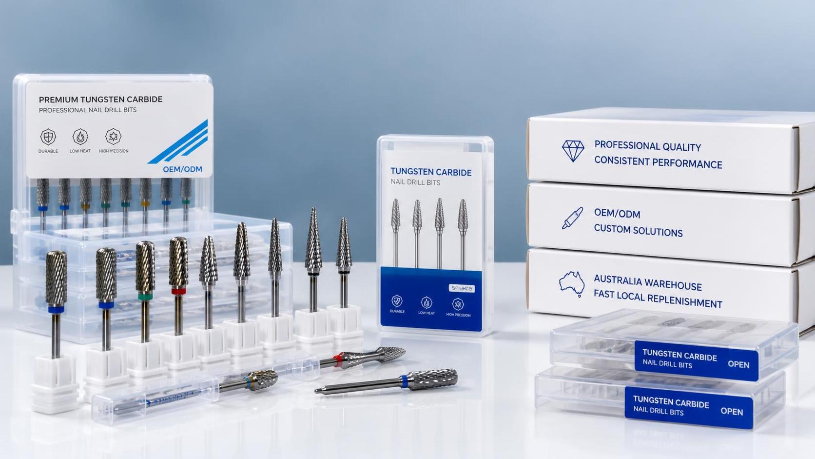 When does an Australia nail drill bit supplier make sense for local salons
