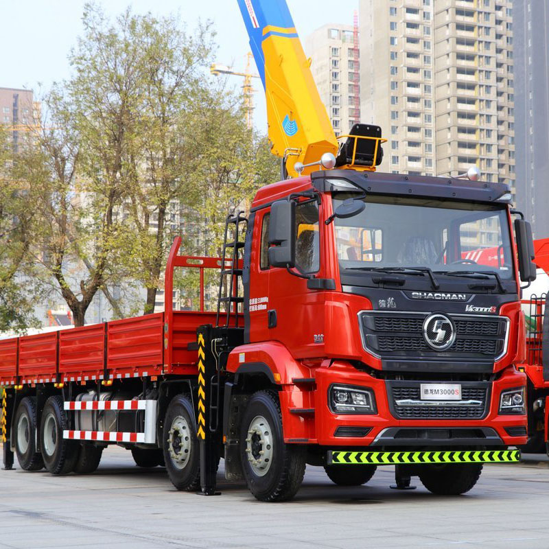 Подержанный кран-манипулятор 8x4 со стрелой на продажу