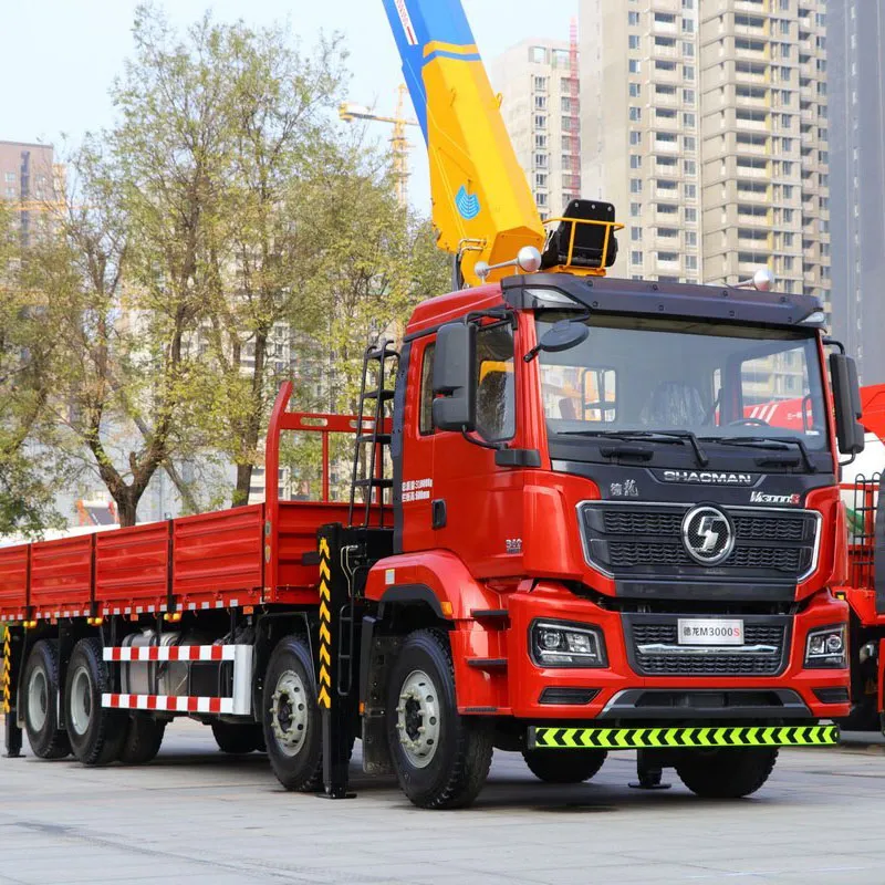 Подержанный кран-манипулятор 8x4 со стрелой на продажу