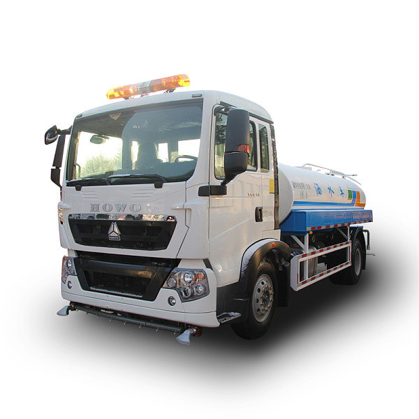 Подержанный водовоз HOWO 4x2 371HP 6-колесный поливомоечный автомобиль