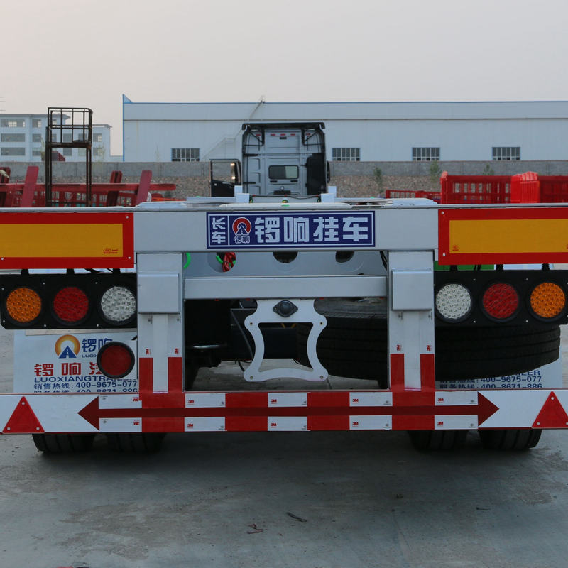 Подержанный контейнерный полуприцеп серии 45 футов с гонговым звуком